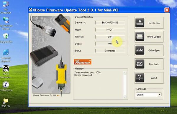 xhorse mini vci firmware 2.0.4